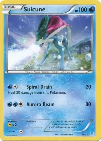 XY Trainer Kit - Suicune Half Deck - Suicune