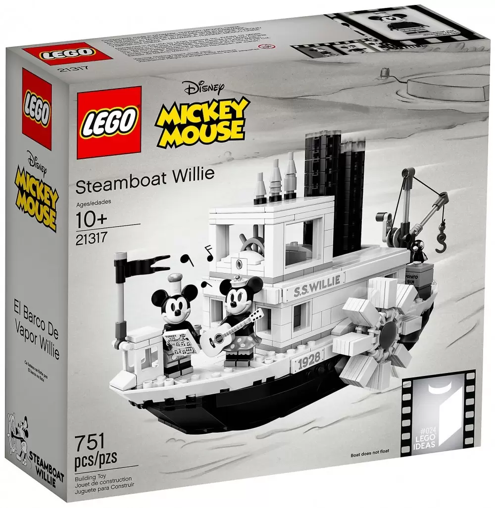 LEGO Ideas - Steamboat Willie