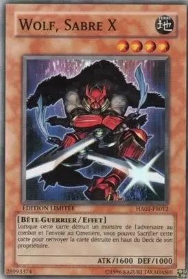 Arsenal Mystérieux HA01 - Wolf, Sabre X