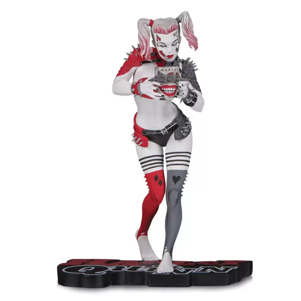 DC Collectibles Statues - Comics Red, White & Black Statue Harley Quinn by Greg Horn