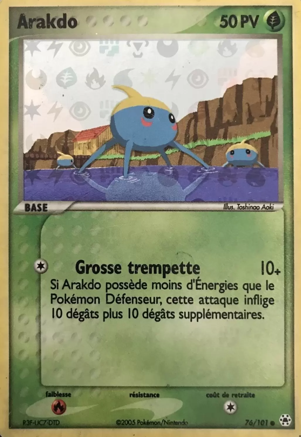 EX Légendes Oubliées - Arakdo holographique