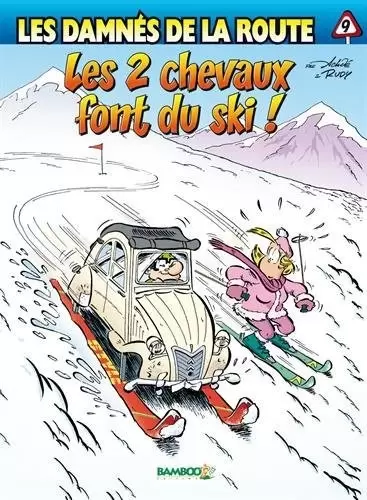 Les damnés de la route - Les 2 chevaux font du ski !