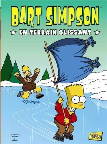 Les Simpson - Bart Simpson en terrain glissant