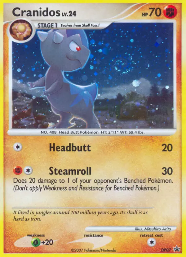 Diamond & Pearl Promos - Cranidos holo