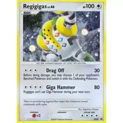 Checklist Regigigas - 2007 - Pokémon Cards