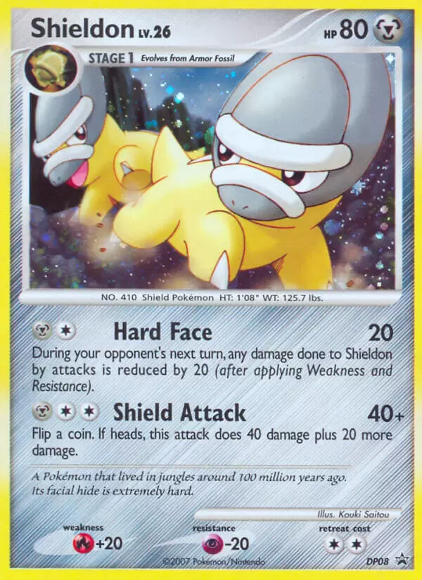 Diamond & Pearl Promos - Shieldon holo