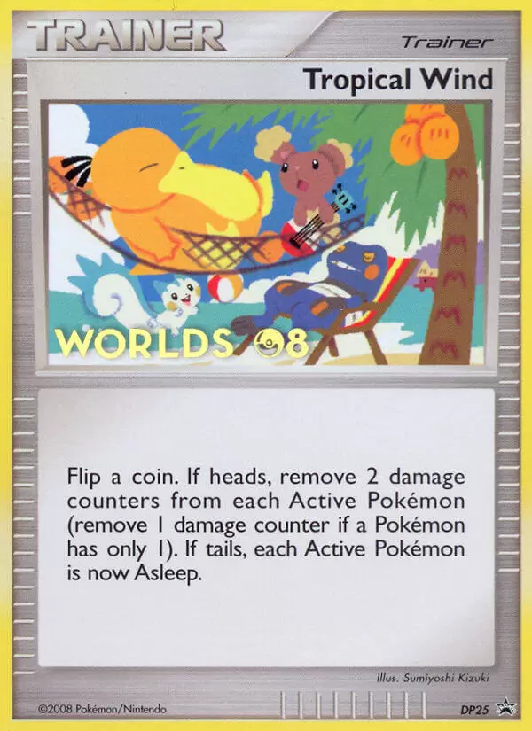 Diamond & Pearl Promos - Tropical Wind Worlds 08
