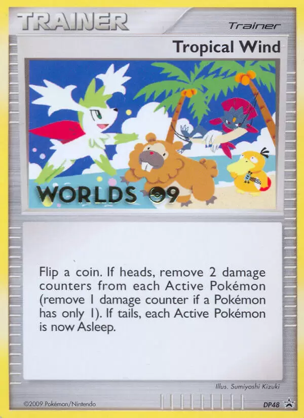 Diamond & Pearl Promos - Tropical Wind Worlds 09