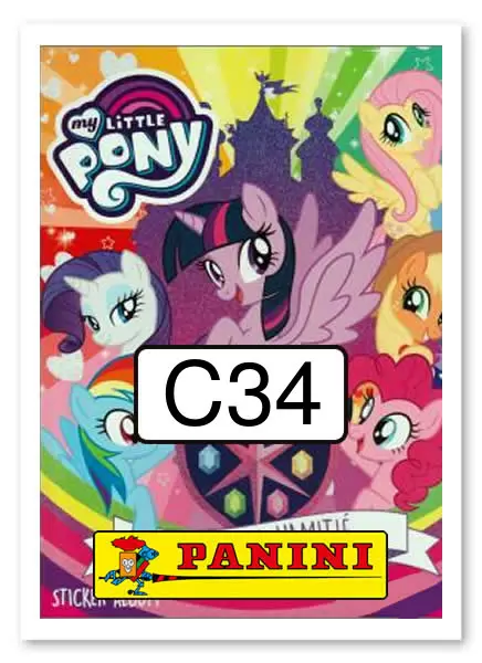 My Little Pony - School of Friendship - Sticker #C34