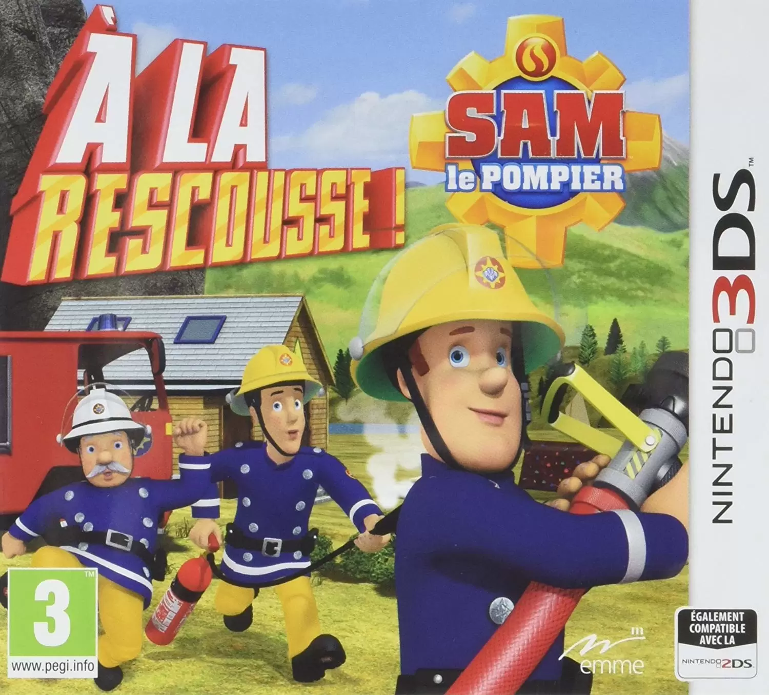Jeux Nintendo 2DS / 3DS - Sam le Pompier à la rescousse