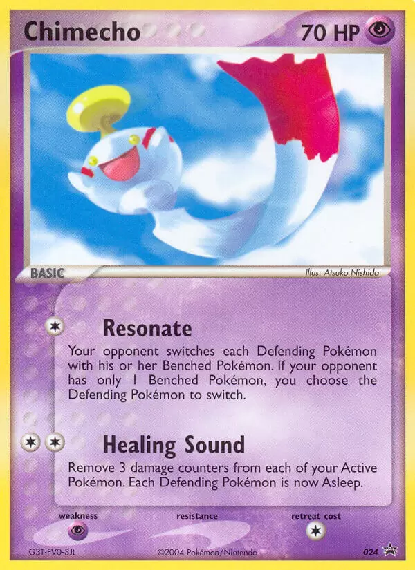 Nintendo Black Star Promos - Chimecho