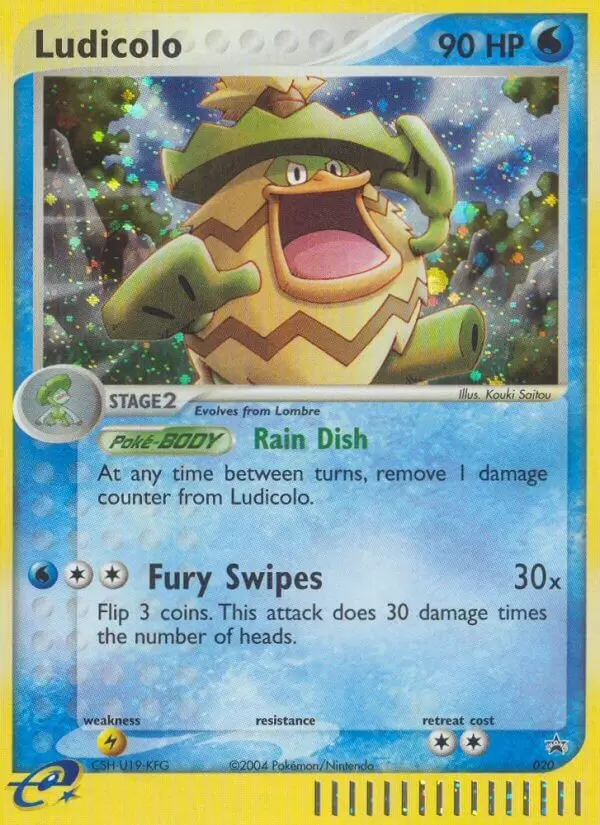 Nintendo Black Star Promos - Ludicolo holo