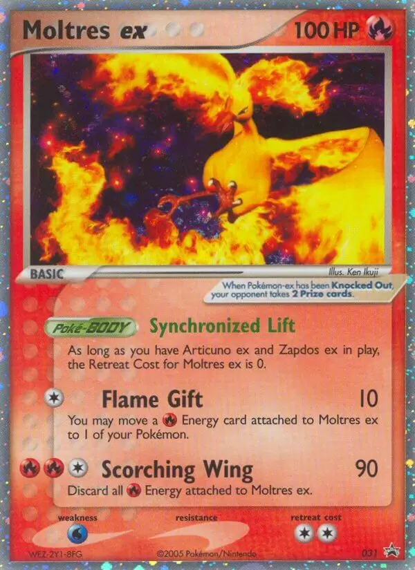 Nintendo Black Star Promos - Moltres ex holo