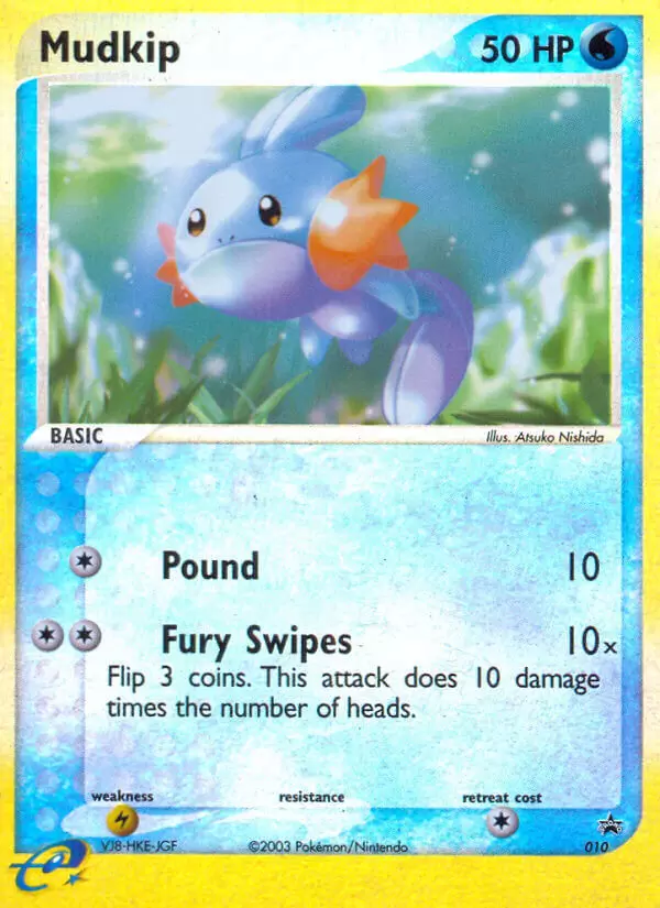 Nintendo Black Star Promos - Mudkip Reverse