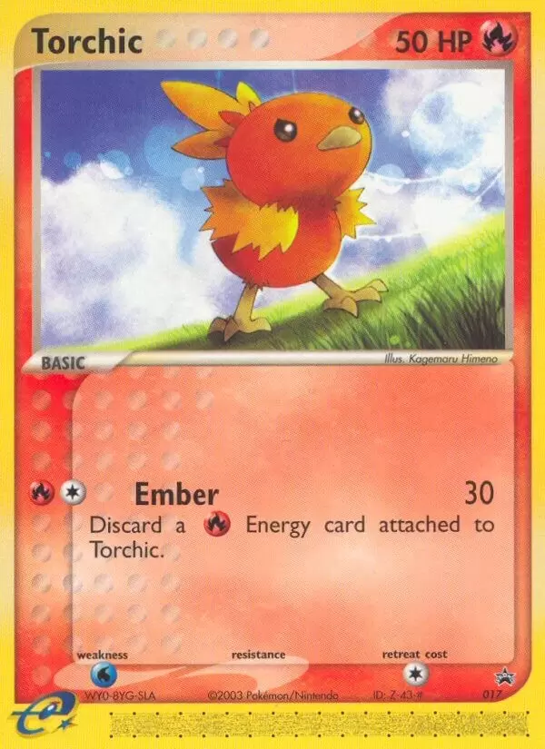 Nintendo Black Star Promos - Torchic