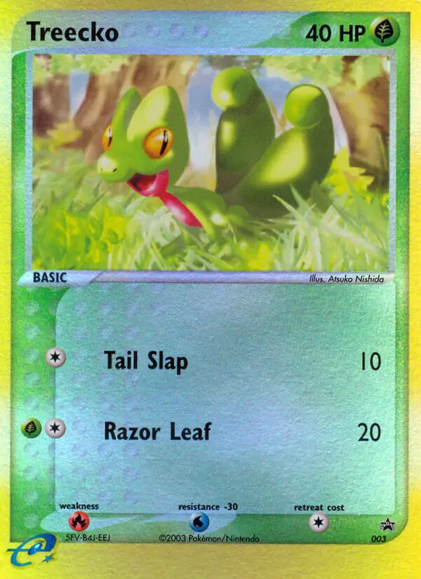 Nintendo Black Star Promos - Treecko Reverse