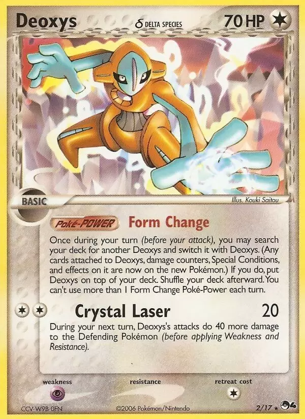 POP 4 - Deoxys δ