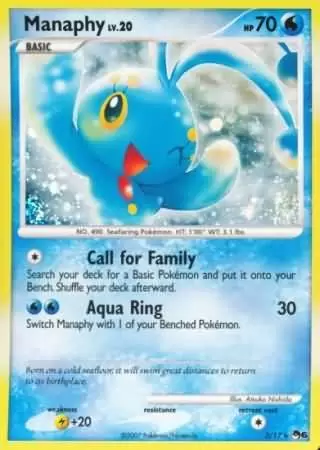 POP 6 - Manaphy holo