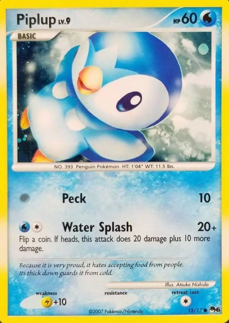 POP 6 - Piplup holo