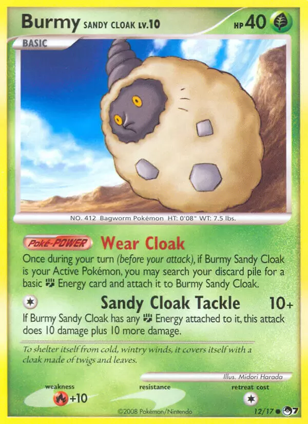 POP 7 - Burmy Sandy Cloak