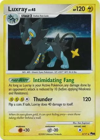 POP 8 - Luxray holo