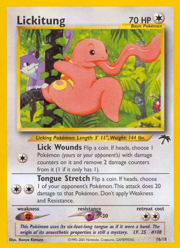 Southern Islands - Lickitung
