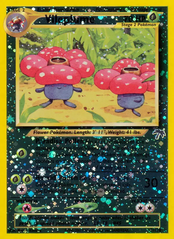Southern Islands - Vileplume Reverse