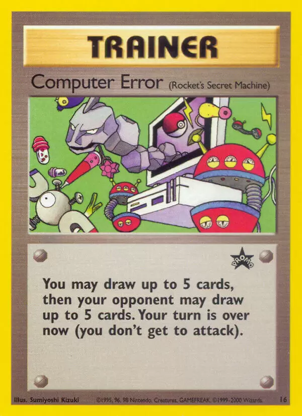Wizards Black Star Promos - Computer Error