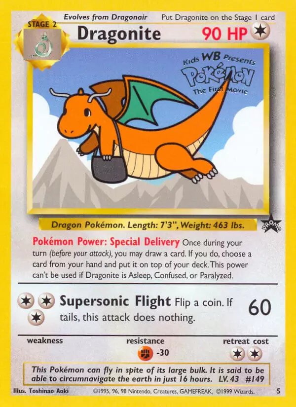 Wizards Black Star Promos - Dragonite