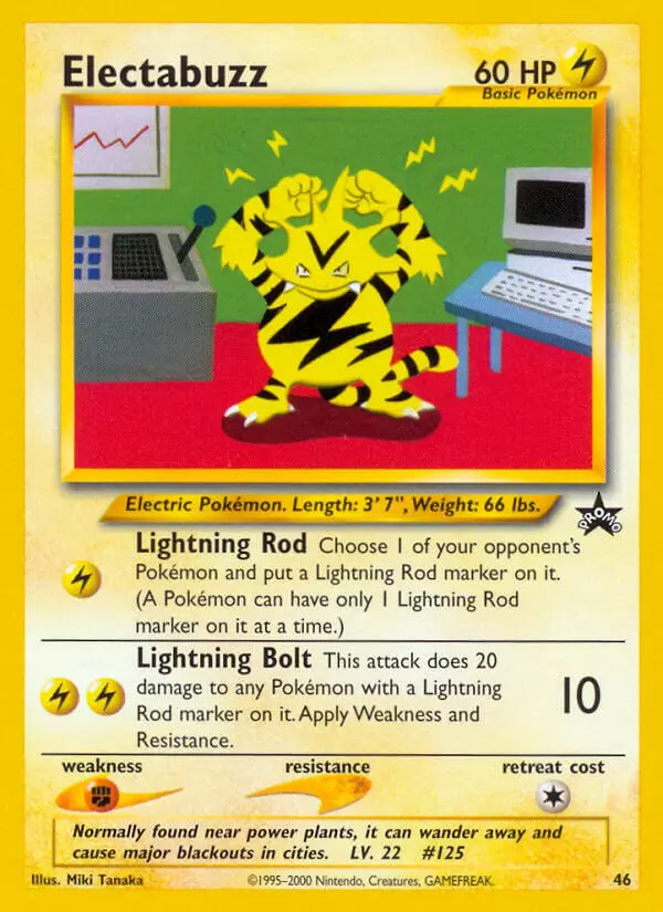 Wizards Black Star Promos - Electabuzz