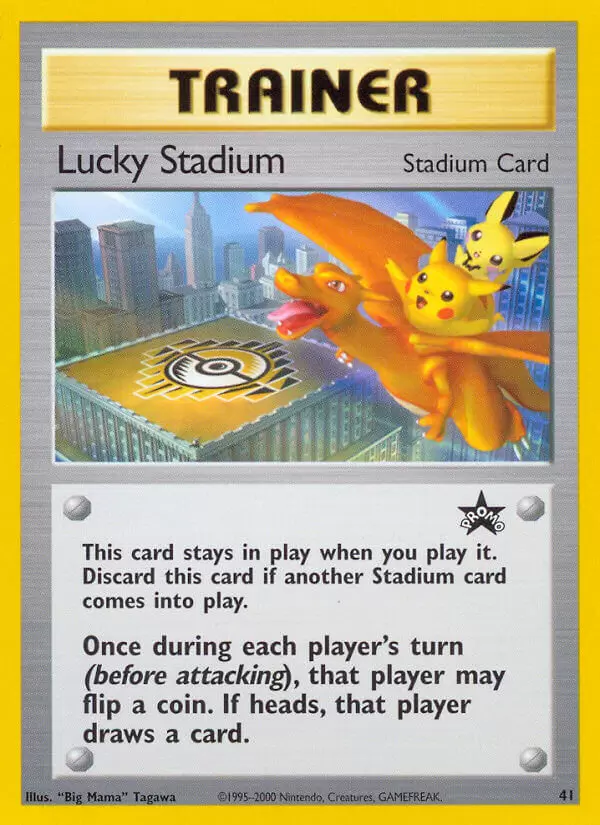 Lucky Stadium - Wizards Black Star Promos Pokémon card 41