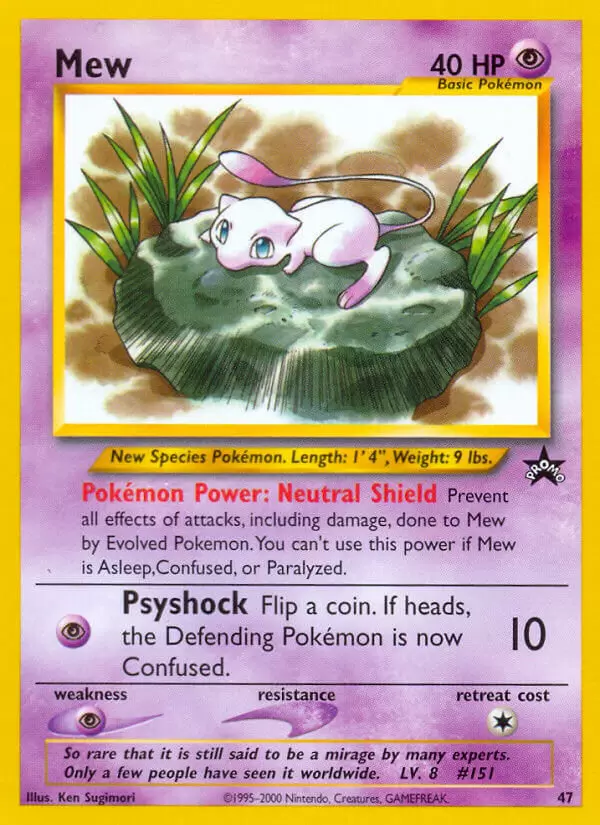 Wizards Black Star Promos - Mew