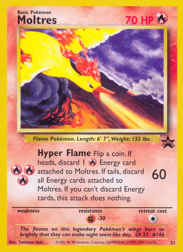 Wizards Black Star Promos - Moltres