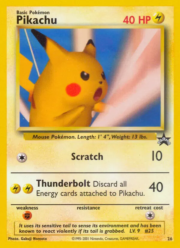 Wizards Black Star Promos - Pikachu