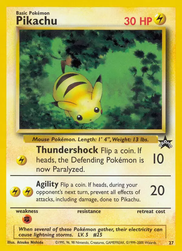 Wizards Black Star Promos - Pikachu