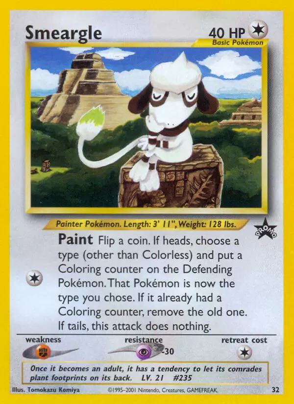 Wizards Black Star Promos - Smeargle