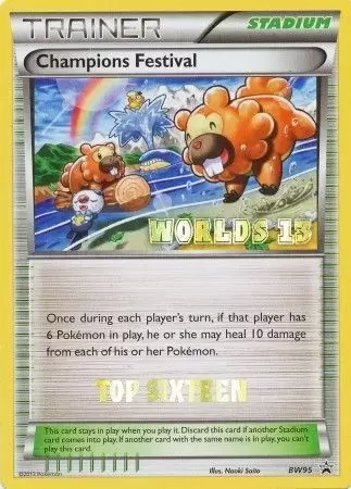 Black & White Promos - Champions Festival Worlds 13