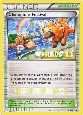 Black & White Promos - Champions Festival Worlds 13 Quarter-Finalist