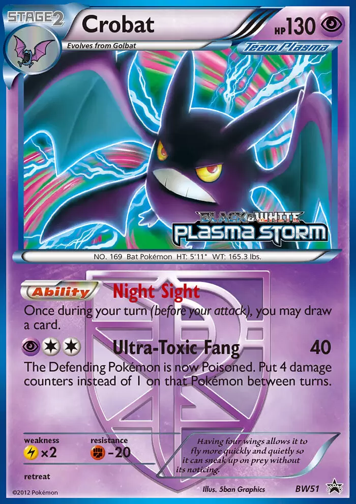 Black & White Promos - Crobat