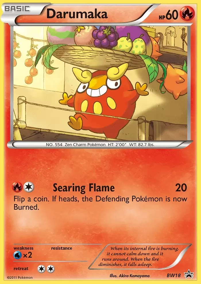Black & White Promos - Darumaka