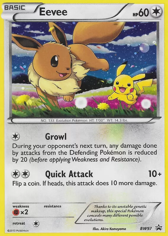 Black & White Promos - Eevee