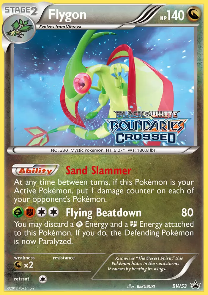 Black & White Promos - Flygon