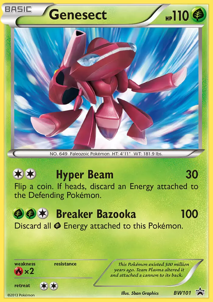 Black & White Promos - Genesect