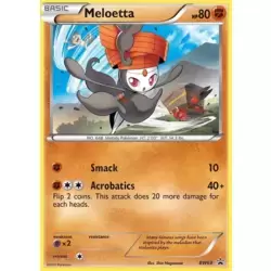 123/236 Meloetta, Rare Reverse Holo Card