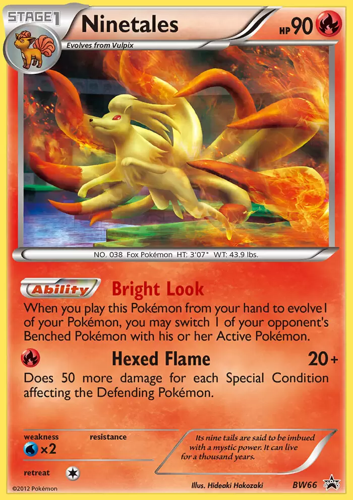 Black & White Promos - Ninetales