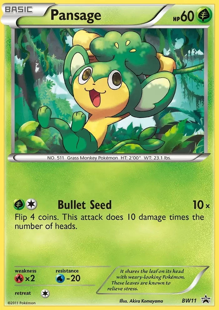 Black & White Promos - Pansage