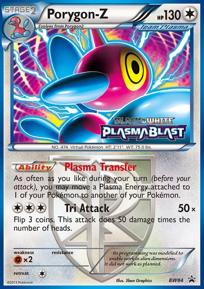 Black & White Promos - Porygon-Z