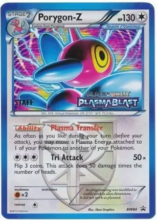 Black & White Promos - Porygon-Z Staff
