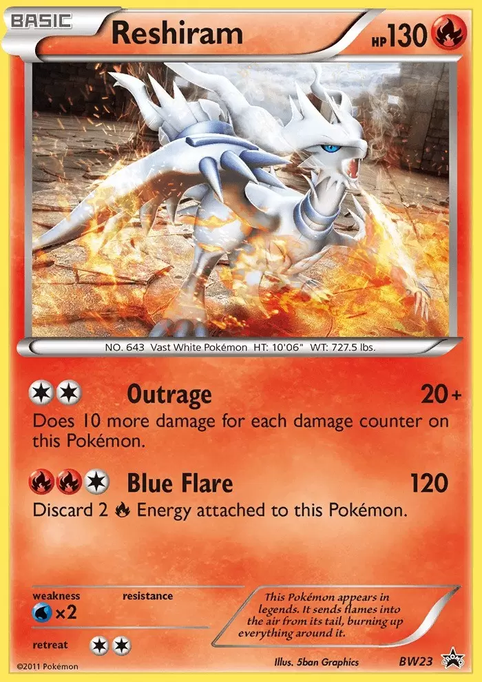 Black & White Promos - Reshiram