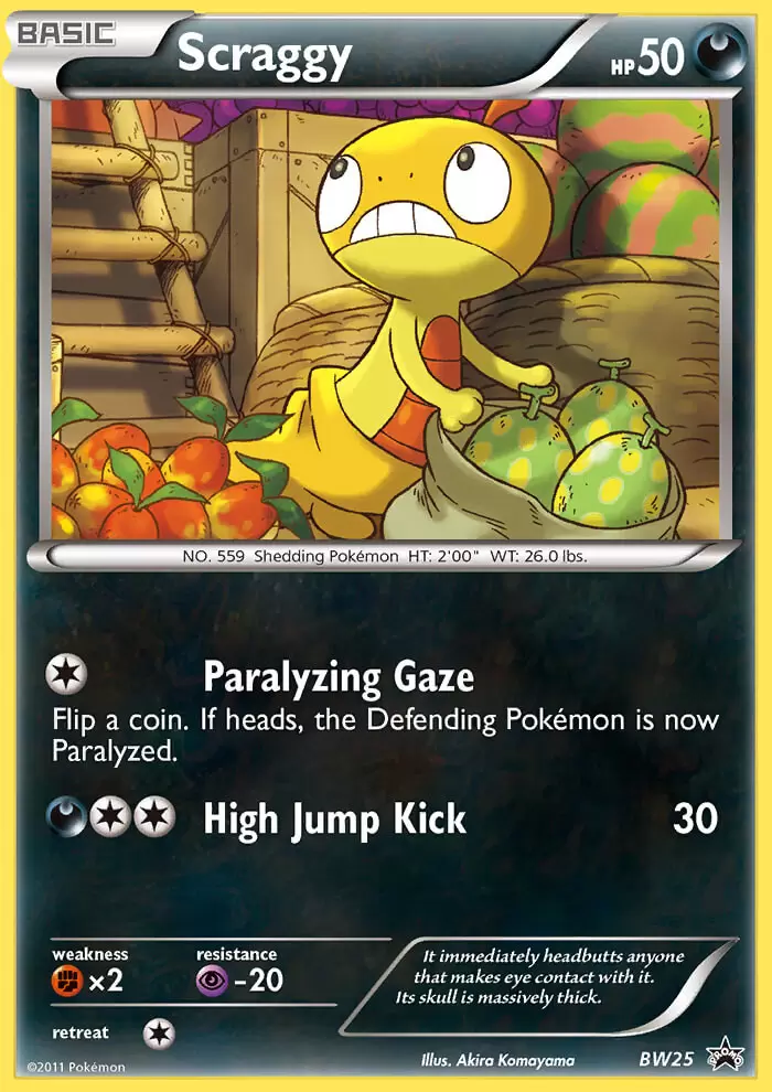 Black & White Promos - Scraggy